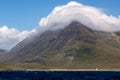 Cloud shrouded hilltop in Scotland